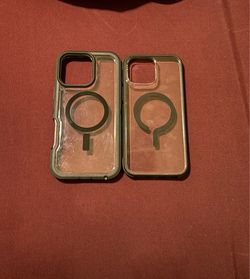 Clear MagSafe iPhone 16 pro max Cases – Lot of 2