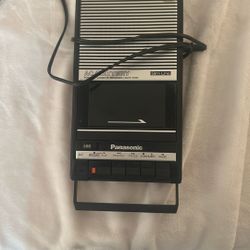 Cassette Player Vintage 50-Year-Old Panel On