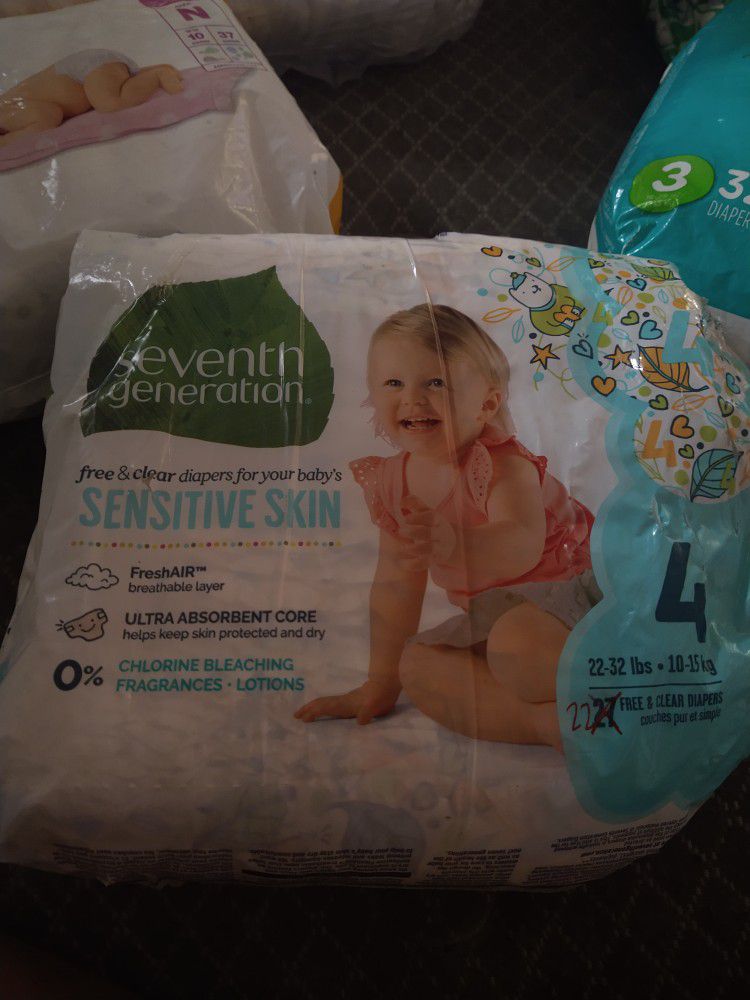 Diapers Size 1 - 4 