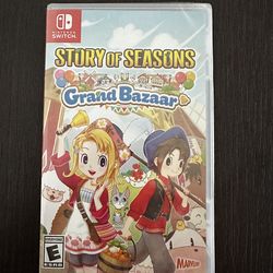 Story Of Seasons: Grand Bazaar Nintendo Switch New Sealed