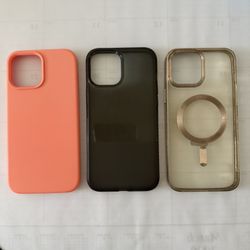 3 Cases For iPhone 12 Pro Max 