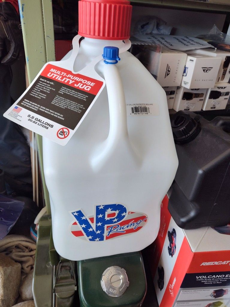 VP Racing Fuel Company Product 5.5 Gallon Jug $42 Plus Tax . Hose Sold Separately $12