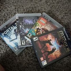 1 PS2 and 7 PS3 for SALE