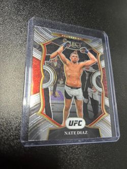 2021 Nate Diaz Panini Select UFC #39