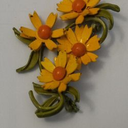 Vintage Flower Brooch