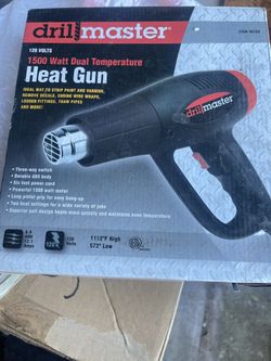 Drill Master Dual Temperature Heat Gun 