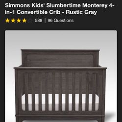 SIMMONS SLUMBER-TIME CRIB 4-1