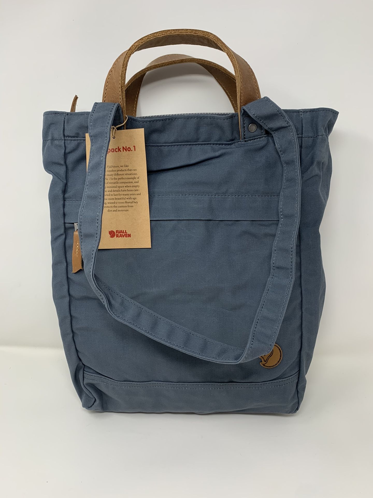 Fjallraven Totepack No. 1 Small - Dusk brand new leather straps
