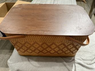 2 Vintage Sewing Baskets