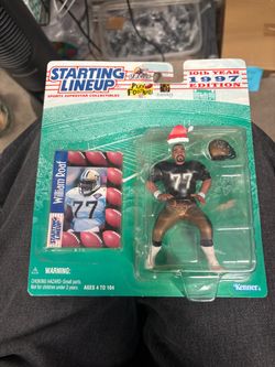 William Roaf- Starting Lineup Sports Superstar Collectibles Action Figure