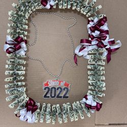 Congratulations Grad Class Of 2022 Money Lei 