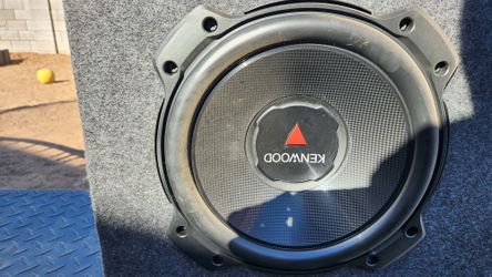 2007 To 2013 Chevy Underback Seat Box 10inch Subwoofer Kenwood