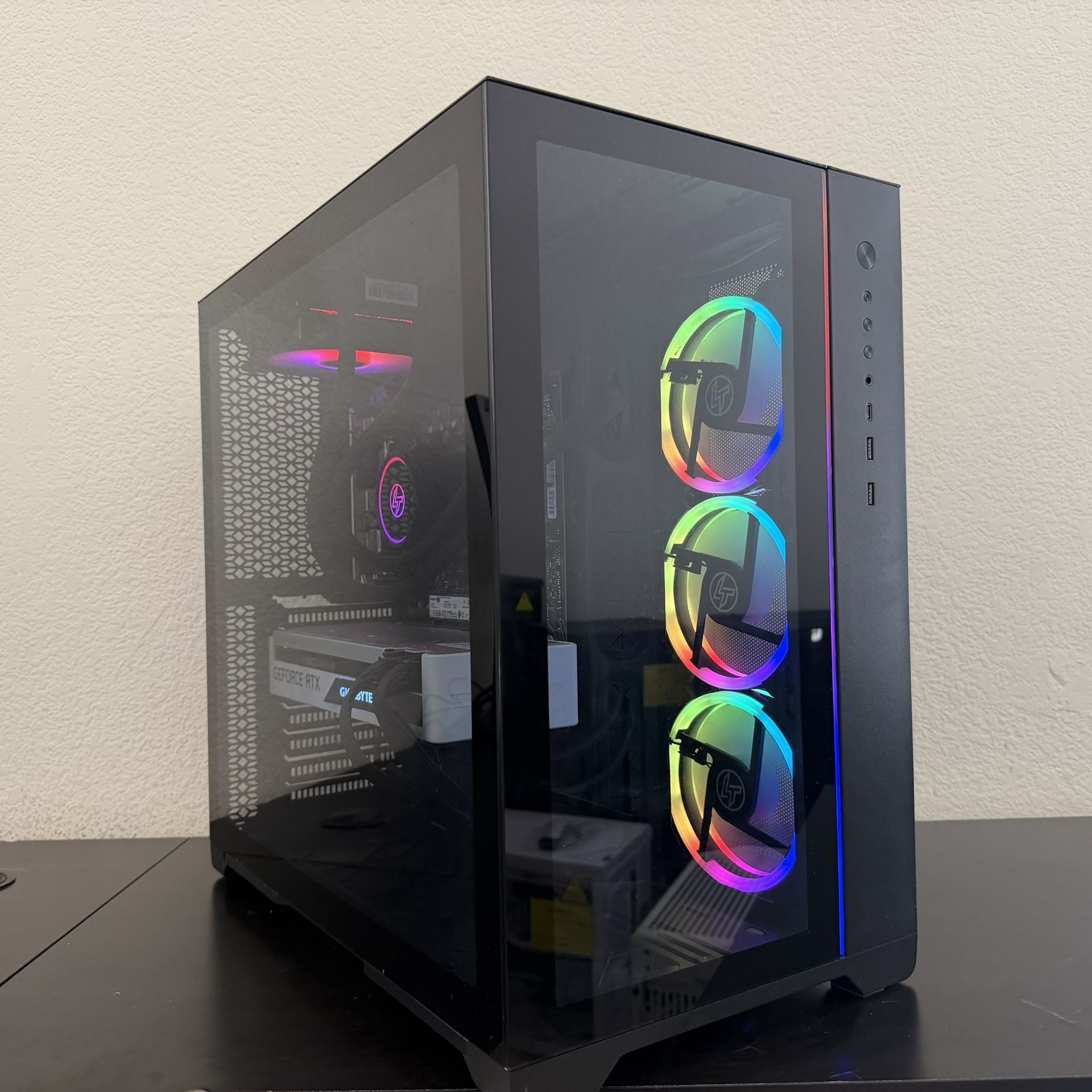 ULTRA FAST Liquid Cooled RTX Gaming PC Computer (Ryzen 5 5600, RTX 3070, 32GB RAM, 1TB NVMe + 1TB HDD, WiFi)