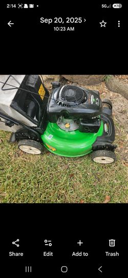 Lawn Boy 6.5 HP self-propelled mower
