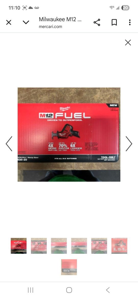 New In Box 12 Milwaukee Hackzill