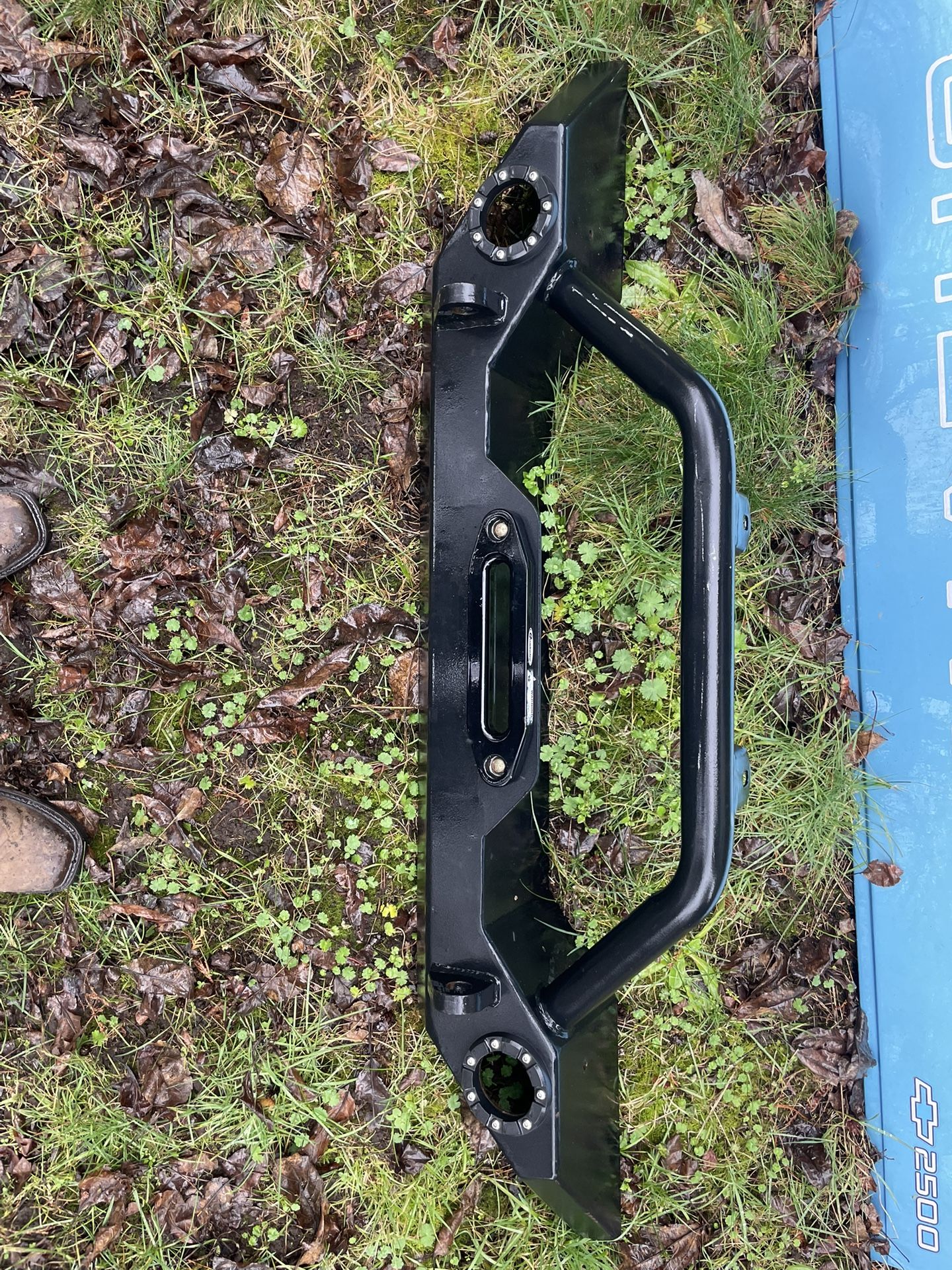 Winch bumper