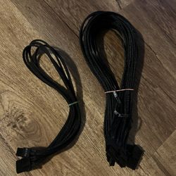 ATX Cable 18+10Pin to 24-Pin 60mm Sleeved