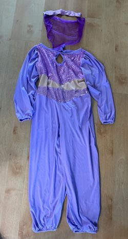 Purple Genie Halloween Costume with Headpiece