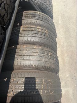245-55-19 ALL FOUR USED TIRES