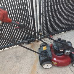 Toro Mower And String Trimmer 