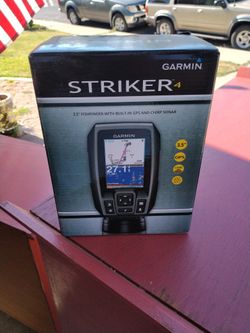 Brand New Never Opened Never Used Garmin Striker For Fish Finder With Built-in GPS And Chirp Sonar