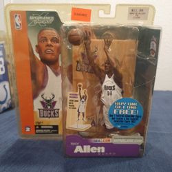 RAY ALLEN Series 2 Action Figure 2002 McFarlane Sports NBA Basketball Unopened