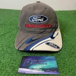 Vintage 1990s Ford Racing embroidered hat