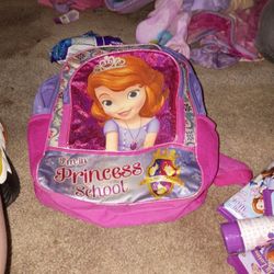 Sofia First Book Bag