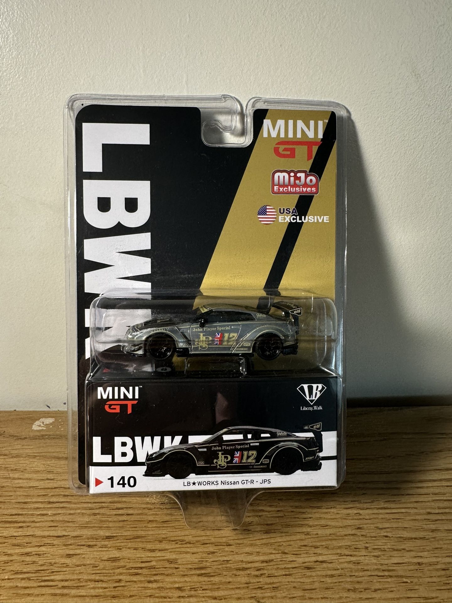 Mini GT 1:64 LB Works Nissan GT R R35 JPS #140 CHASE