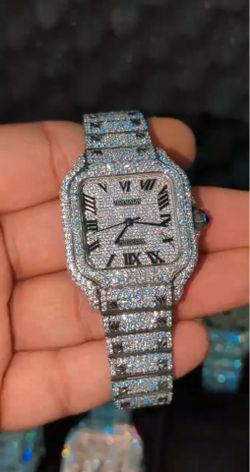 Luxury iced out watches