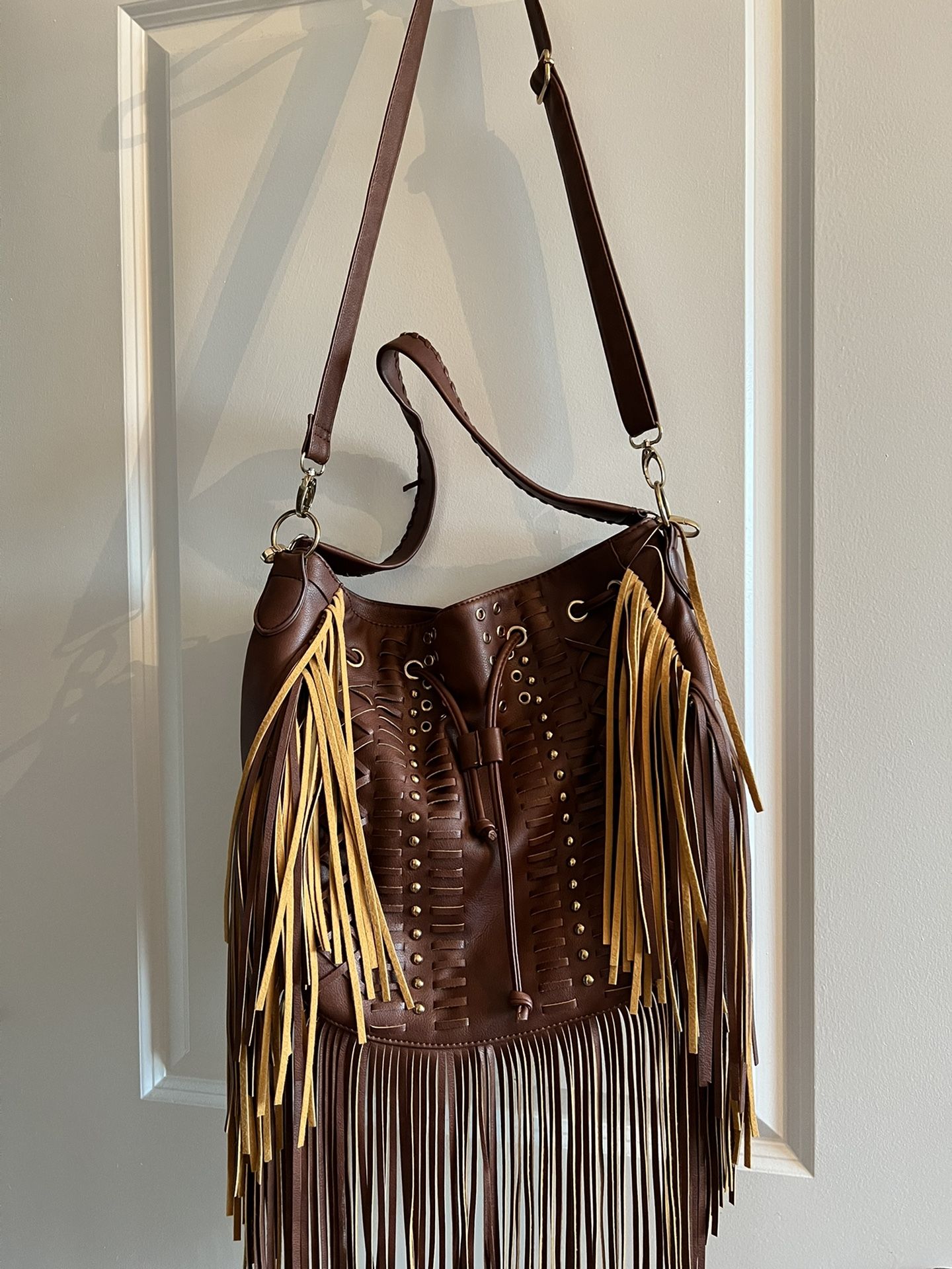 Fringe Purse (camel Color)