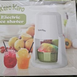 KERO KERO Electric Ice Shaver  Snow Cone Machine 