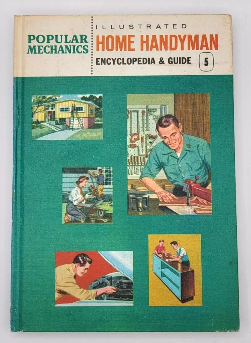 1961 Popular Mechanics Illustrated Home Handyman Encyclopedia & Guide Vol. 5