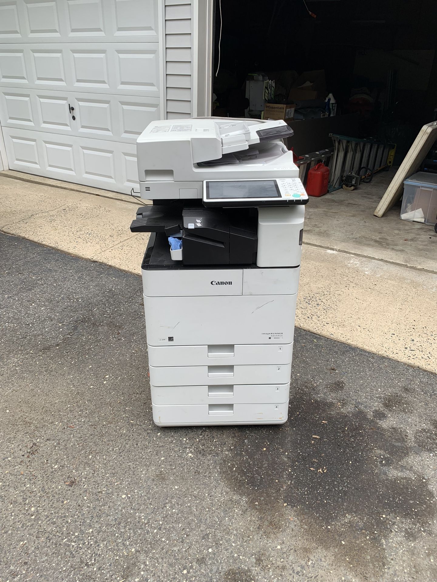 Canon ImageRunner Advance 4551i Monochrome Printer Scanner Copier Commercial