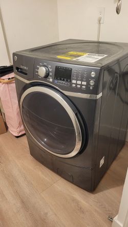 GE Front Load Washing Machine Graphite