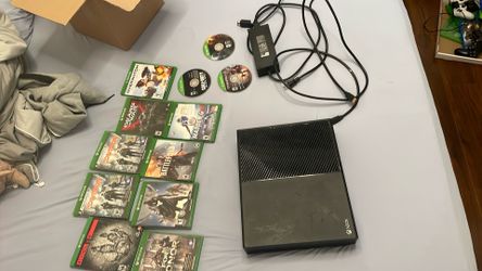 xbox with games