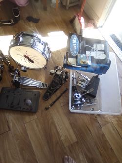 Music equipment Bundle drums/amp/mixer/mic