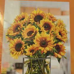 3D paper sunflower bouquet 
