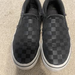 Boys black Vans