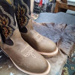 Botas De Piel De México Cómodas Para Trabajar Número 11. 12