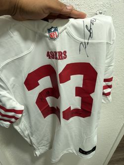 signed 49ers jersey
