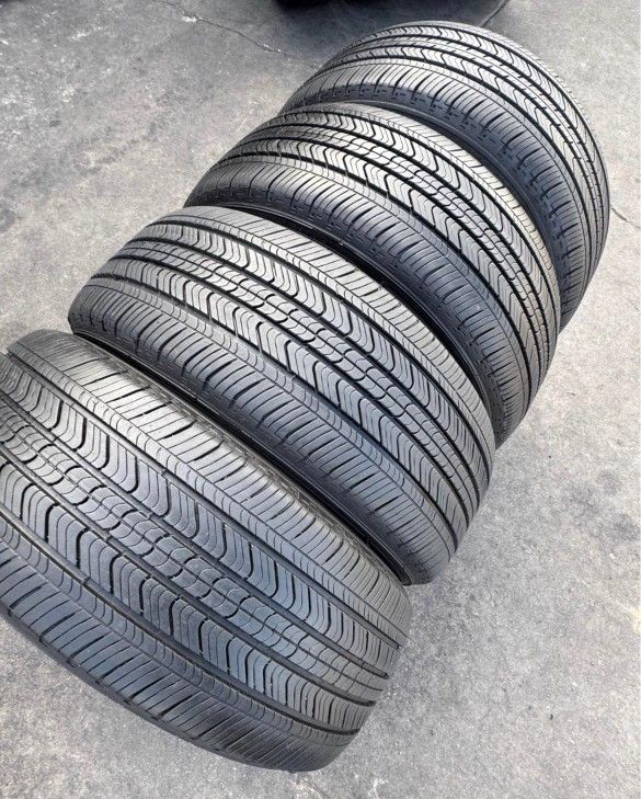 215/55r17 Michelin Tires Con 80% De Vida Las 4