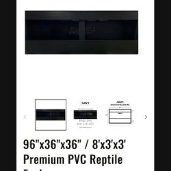 Reptile Enclosure 8'x3'x3'