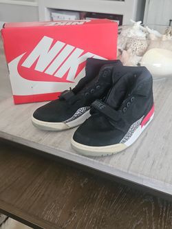 Nike Jordan Legacy 312 Black Suede
