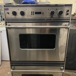 Viking 30” wall double Oven stainless steel 