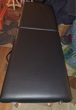 Portable Foldable Massage Table + Accessories