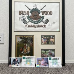 Signed Caddyshack Poster