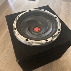 Kenwood Subwoofer in Enclosure (Untested/For Parts) - Great for a project!