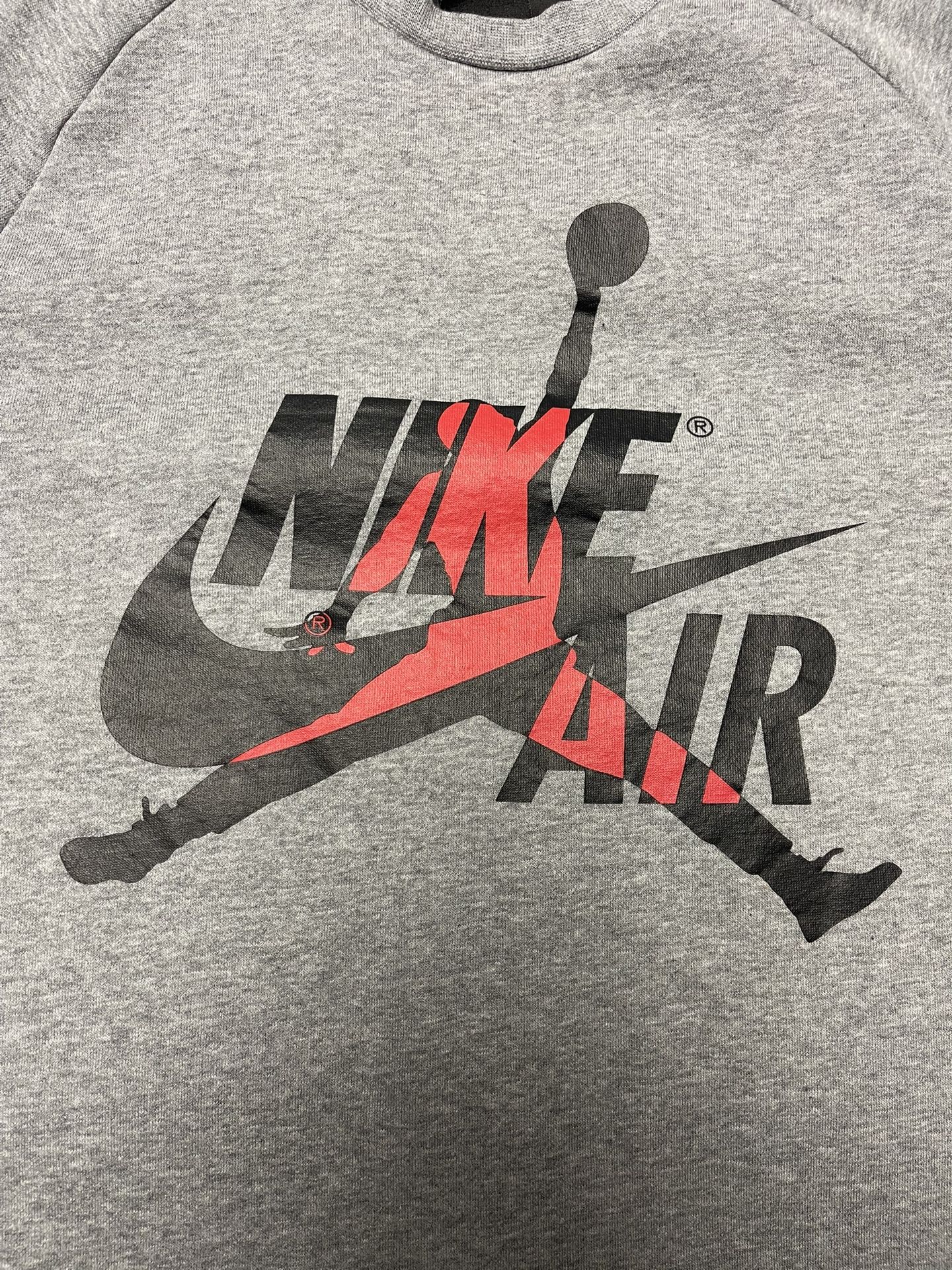 Men’s Jordan Grey Crewneck Sweatshirt - Size Medium