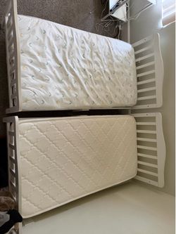 Two Kids Beds - Mattress and Frame Included